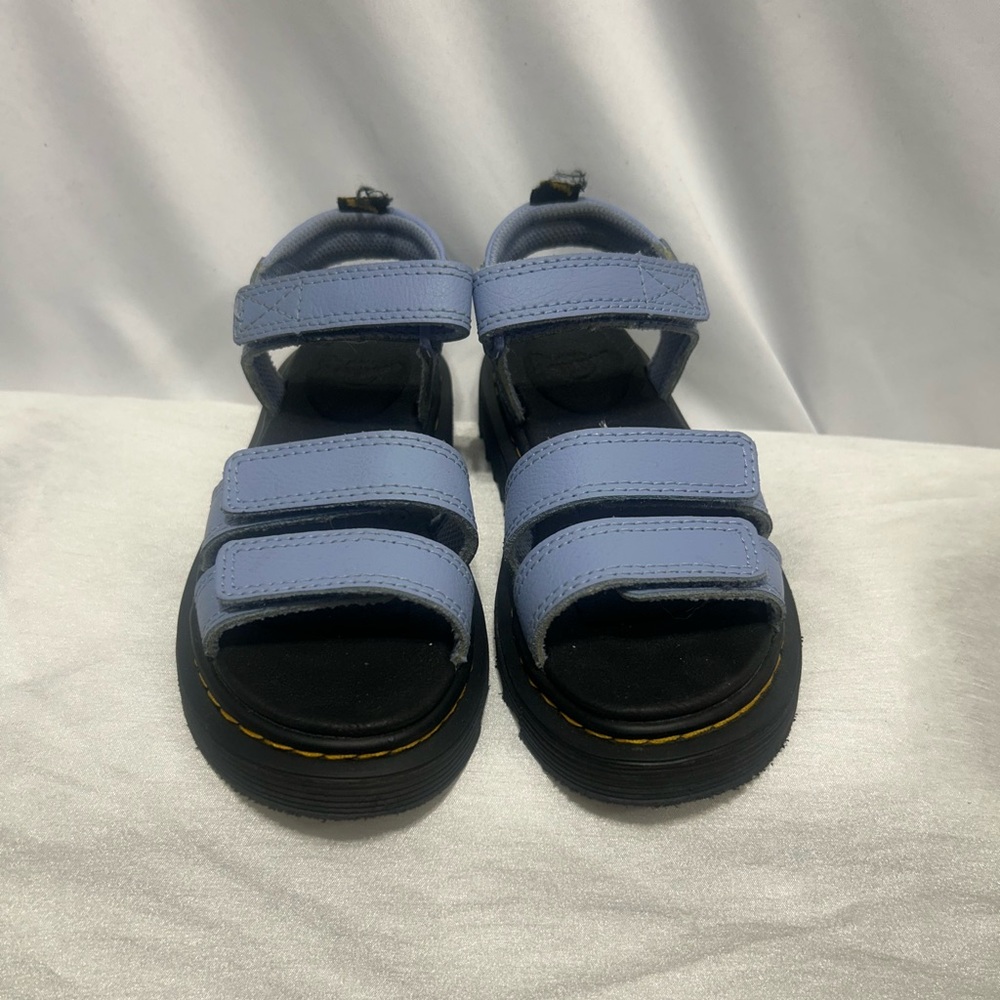 DR MARTENS light blue Strap Sandals- Kids